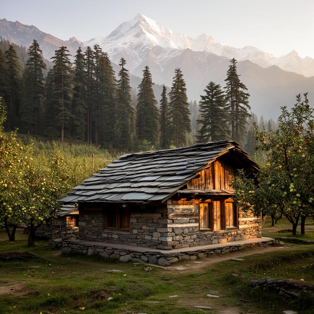 Two cottages, one upper air