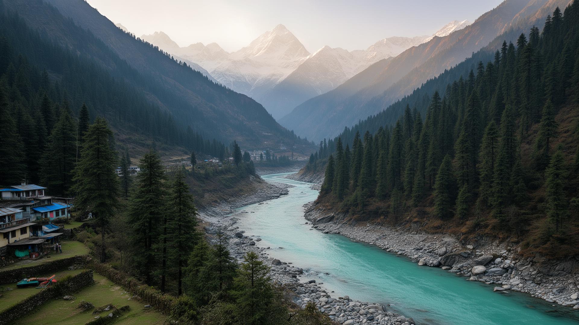 The valley of the Beas