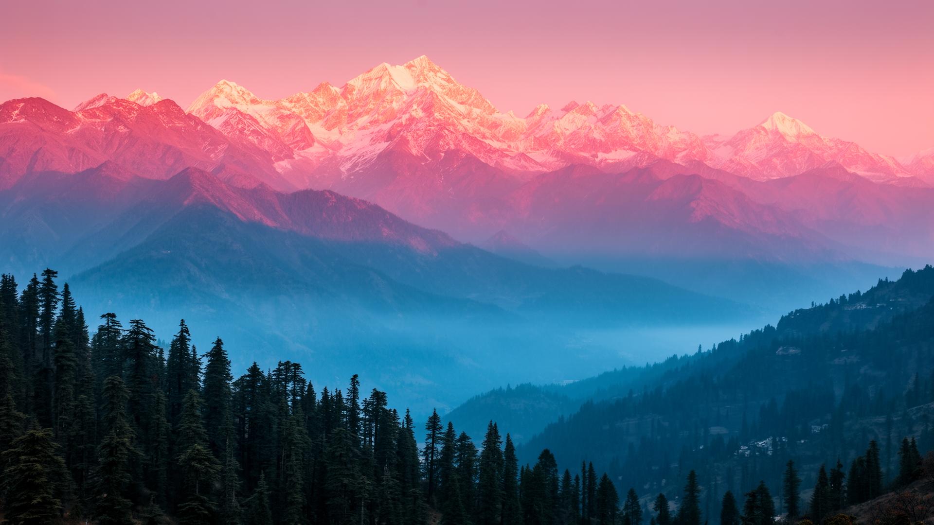 The Pir Panjal at dawn